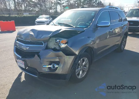 2011 Chevrolet Equinox Ltz from USA, damaged, VIN 2CNALFEC8B6390823